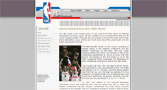 Desktop Screenshot of nbafinals.info